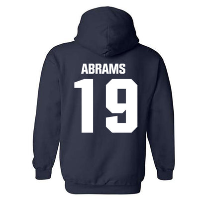 Saint Peter's - NCAA Baseball : Max Abrams - Classic Shersey Hooded Sweatshirt-1