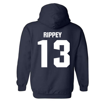 Saint Peter's - NCAA Women's Basketball : DeNaya Rippey - Classic Shersey Hooded Sweatshirt-1