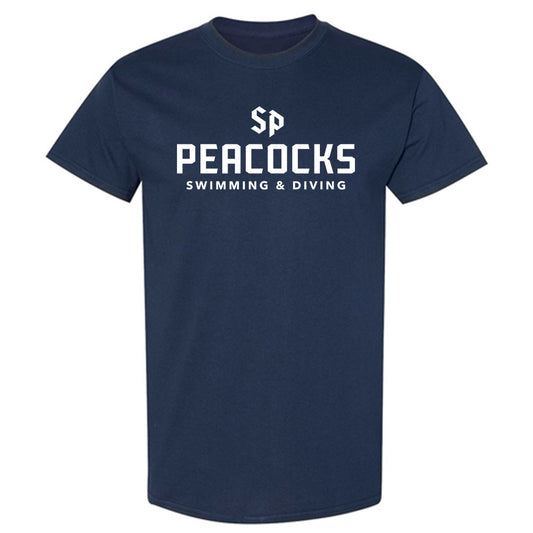 Saint Peter's - NCAA Men's Swimming & Diving : Niki Kaminskas - Classic Shersey T-Shirt-0