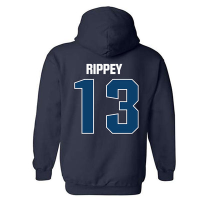 Saint Peter's - NCAA Women's Basketball : DeNaya Rippey - Classic Shersey Hooded Sweatshirt-1