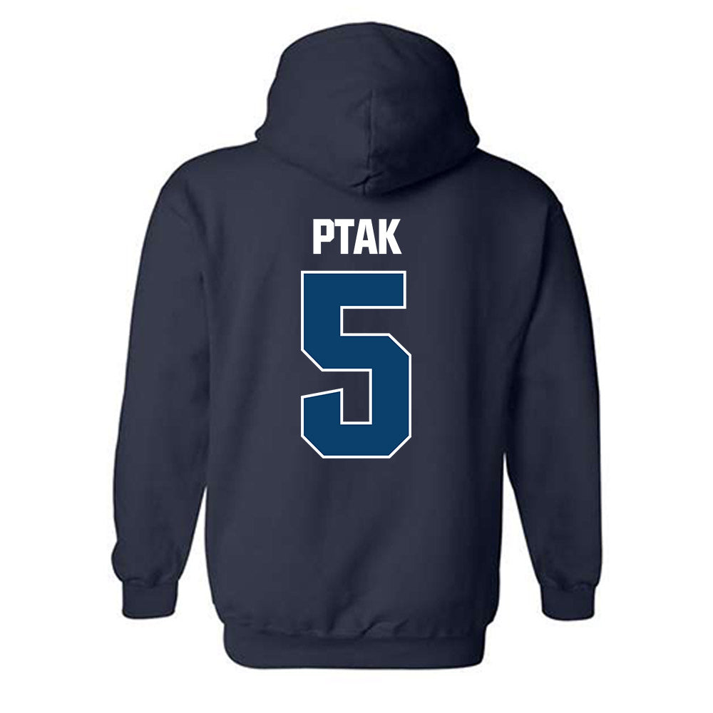 Saint Peter's - NCAA Baseball : Carter Ptak - Classic Shersey Hooded Sweatshirt-1