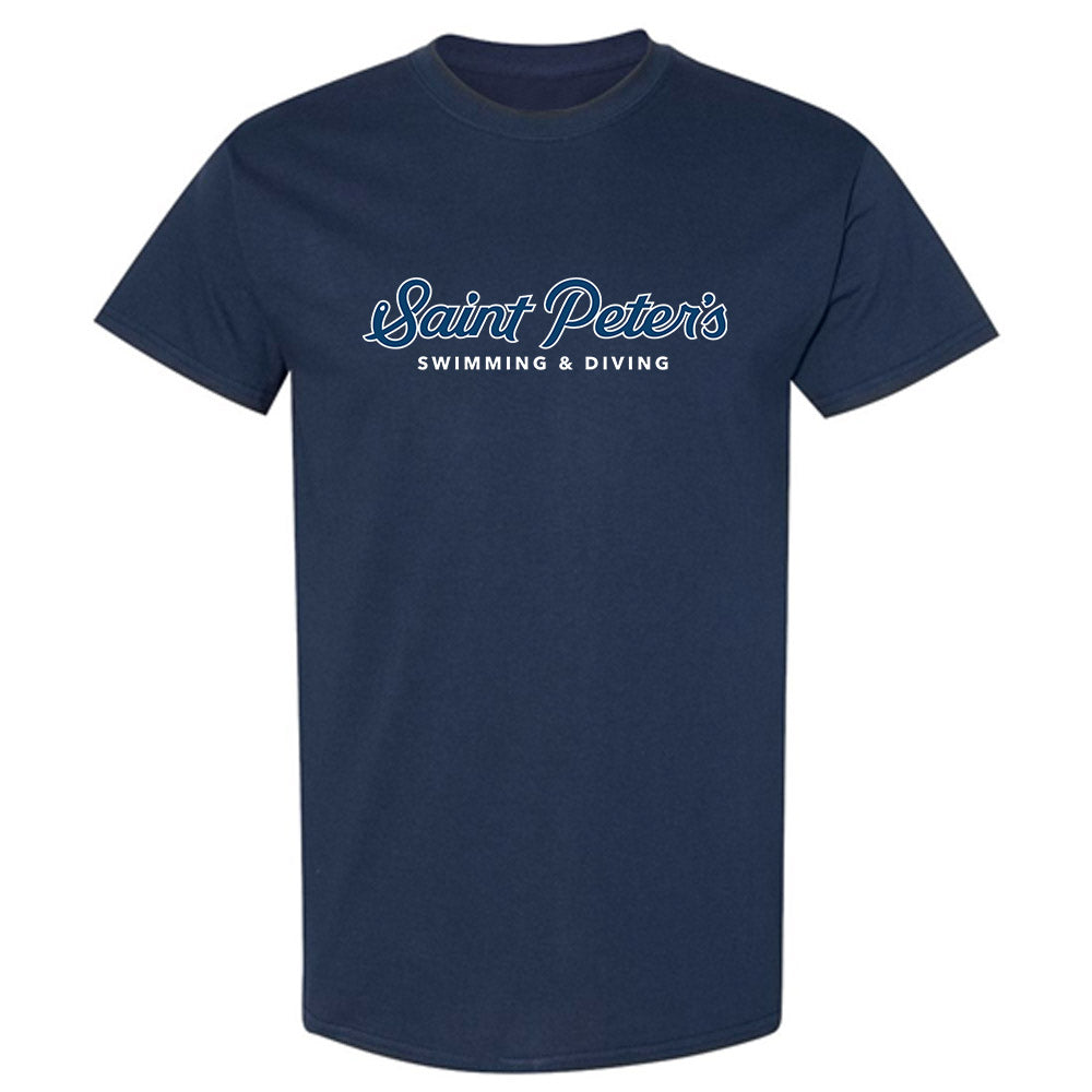 Saint Peter's - NCAA Men's Swimming & Diving : Paxton Gibson - Classic Shersey T-Shirt-0