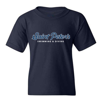 Saint Peter's - NCAA Men's Swimming & Diving : Christian Wright - Classic Shersey Youth T-Shirt-0