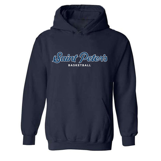 Saint Peter's - NCAA Women's Basketball : Iyanna Cotten - Classic Shersey Hooded Sweatshirt-0