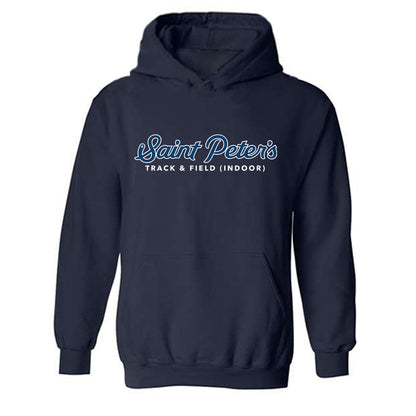 Saint Peter's - NCAA Men's Track & Field : Delano Gooden - Classic Shersey Hooded Sweatshirt-0