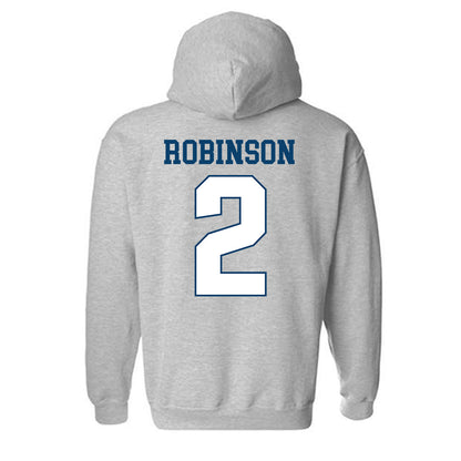 Saint Peter's - NCAA Men's Basketball : Tj Robinson - Classic Shersey Hooded Sweatshirt-1
