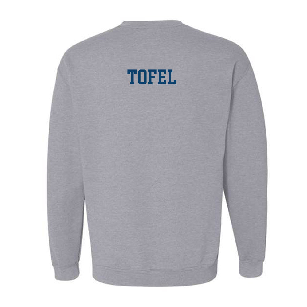 Saint Peter's - NCAA Men's Swimming & Diving : Emerson Tofel - Classic Shersey Crewneck Sweatshirt-1