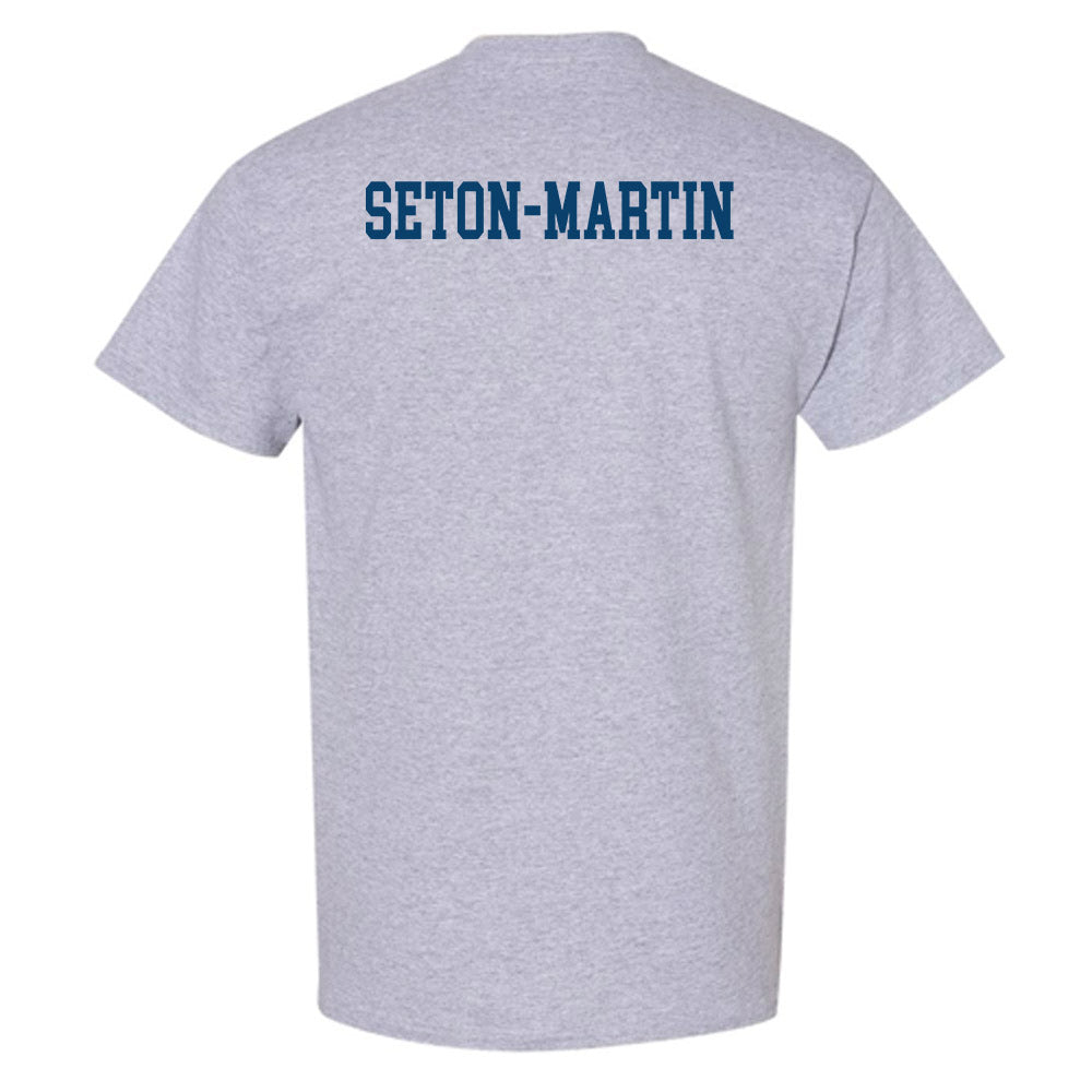 Saint Peter's - NCAA Men's Swimming & Diving : Taj Seton-Martin - Classic Shersey T-Shirt-1