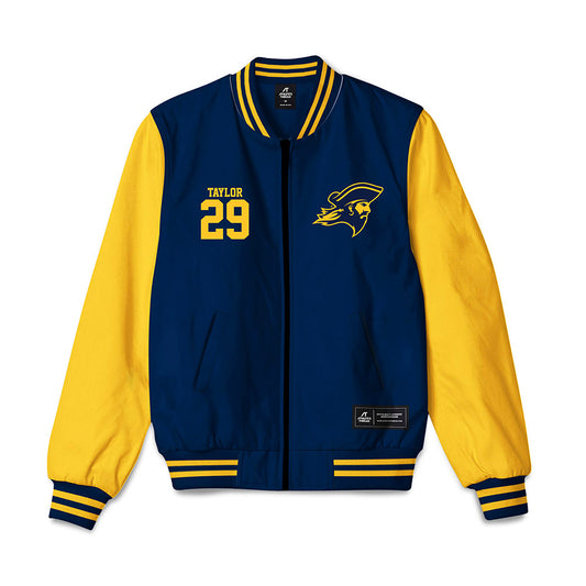 East Tennessee State - NCAA Football : Elijah Taylor - Bomber Jacket-0
