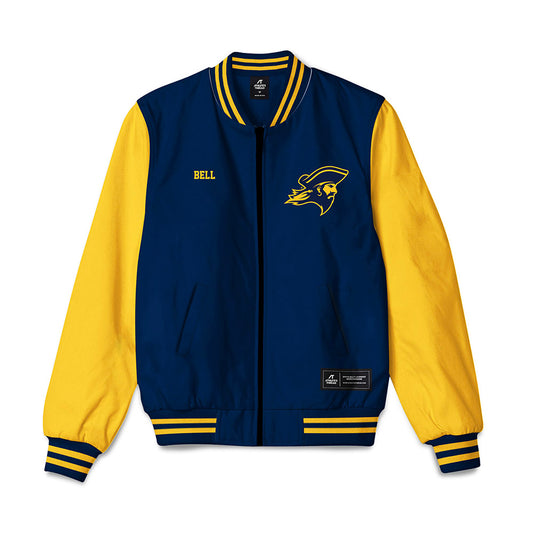 East Tennessee State - NCAA Men's Track & Field : Brent Bell - Bomber Jacket-0