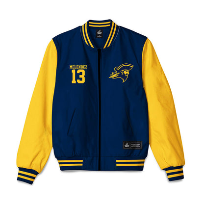 East Tennessee State - NCAA Baseball : Axel Melendez - Bomber Jacket-0