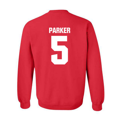 Bradley - NCAA Women's Volleyball : Chloe Parker - Classic Shersey Crewneck Sweatshirt-1
