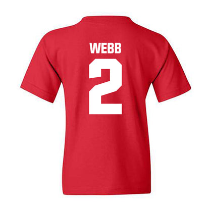 Bradley - NCAA Softball : Hailey Webb - Classic Shersey Youth T-Shirt-1