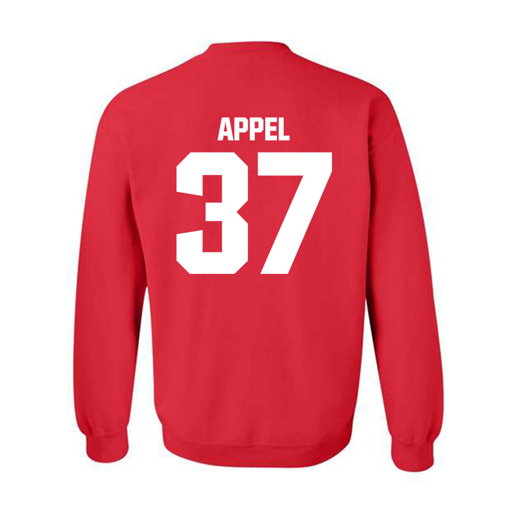 Bradley - NCAA Baseball : Brady Appel - Classic Shersey Crewneck Sweatshirt-1