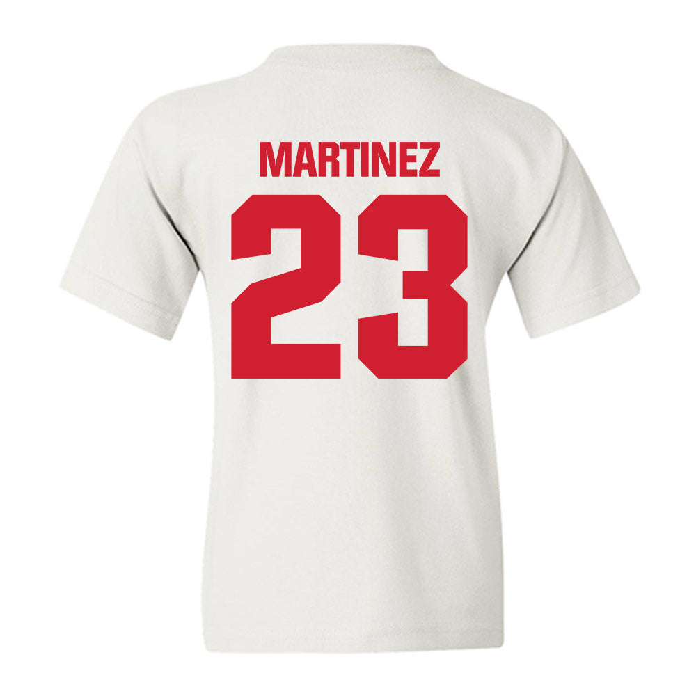 Bradley - NCAA Baseball : Anthony Martinez - Classic Shersey Youth T-Shirt-1
