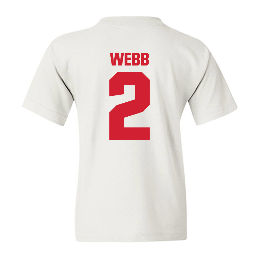 Bradley - NCAA Softball : Hailey Webb - Classic Shersey Youth T-Shirt-1