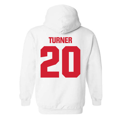 Bradley - NCAA Softball : Olivia Turner - Classic Shersey Hooded Sweatshirt-1