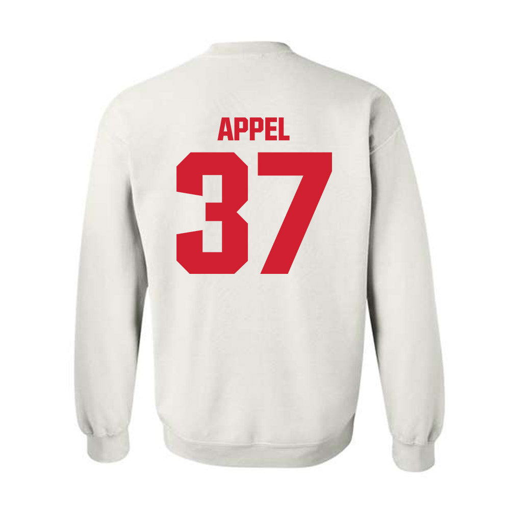 Bradley - NCAA Baseball : Brady Appel - Classic Shersey Crewneck Sweatshirt-1