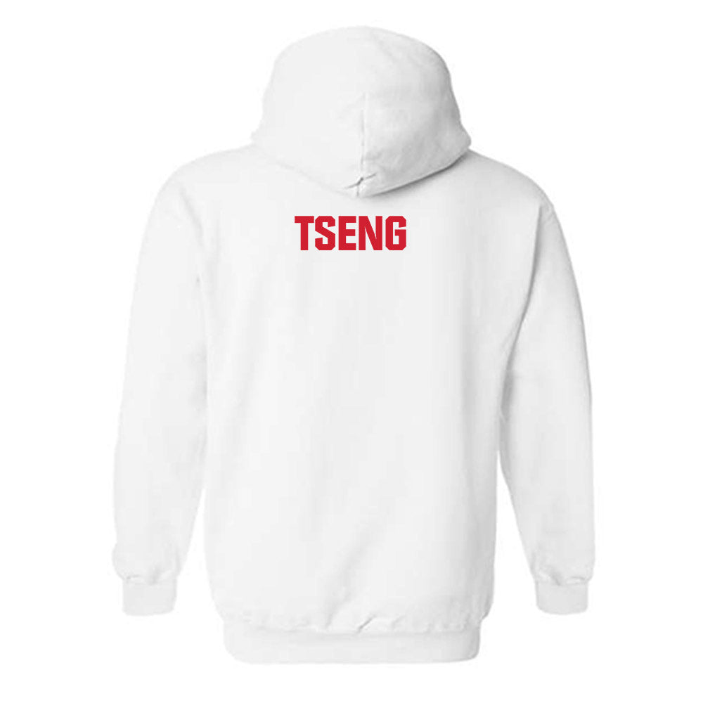 Bradley - NCAA Women's Tennis : Ruby Tseng - Classic Shersey Hooded Sweatshirt-1