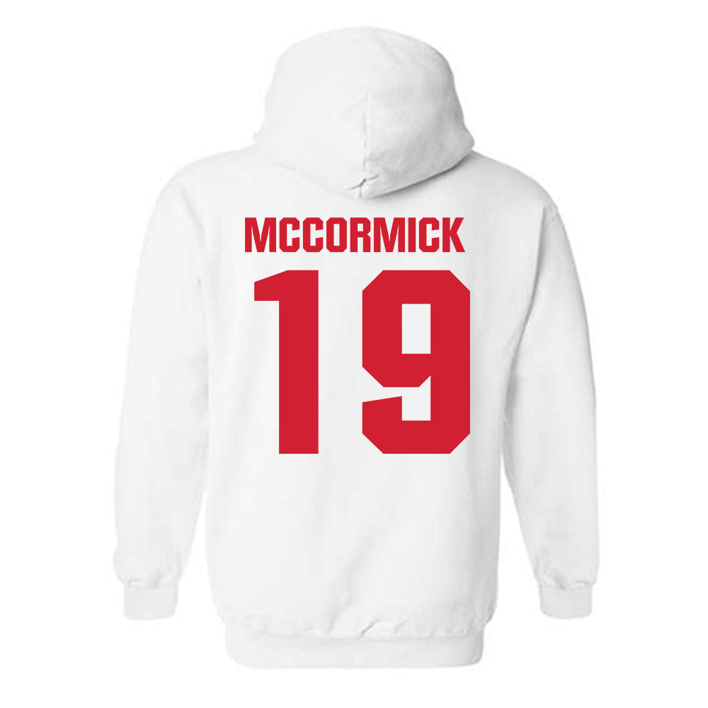 Bradley - NCAA Baseball : Colin McCormick - Classic Shersey Hooded Sweatshirt-1