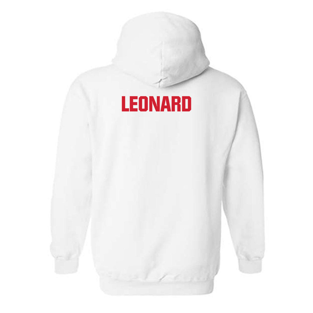 Bradley - NCAA Men's Golf : Tanner Leonard - Classic Shersey Hooded Sweatshirt-1