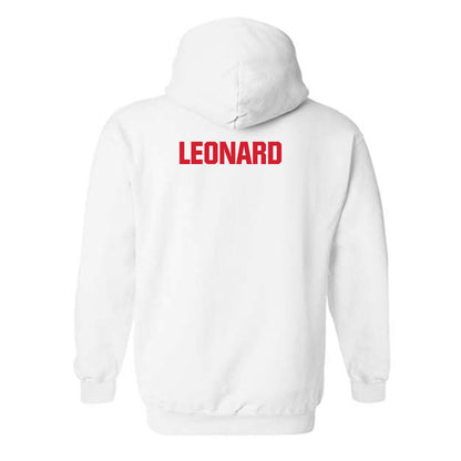 Bradley - NCAA Men's Golf : Tanner Leonard - Classic Shersey Hooded Sweatshirt-1