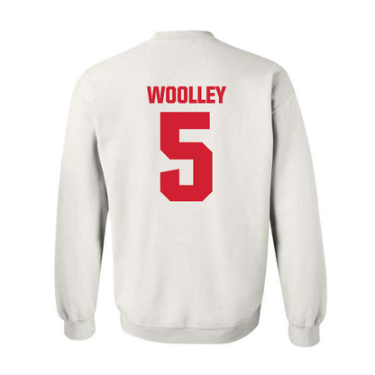 Bradley - NCAA Men's Soccer : Dom Woolley - Classic Shersey Crewneck Sweatshirt-1