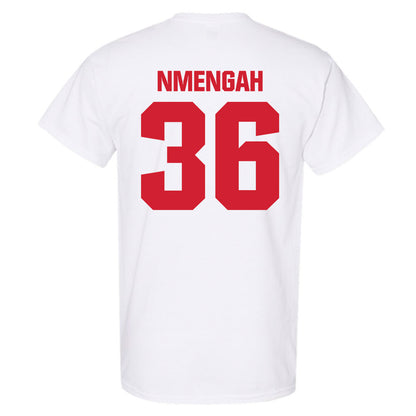 Bradley - NCAA Men's Soccer : Franc Nmengah - Classic Shersey T-Shirt-1