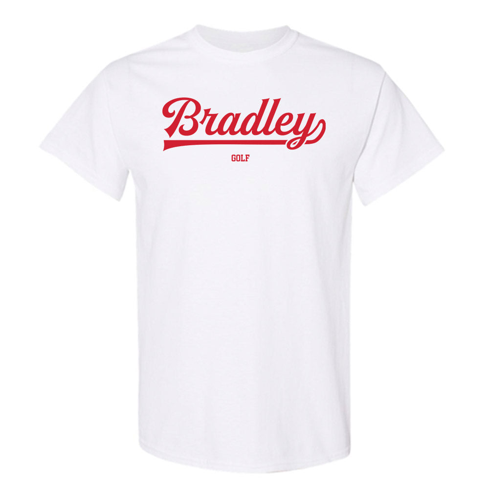 Bradley - NCAA Men's Golf : Tanner Leonard - Classic Shersey T-Shirt-0