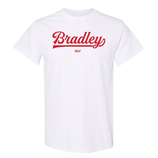Bradley - NCAA Men's Golf : Tanner Leonard - Classic Shersey T-Shirt-0