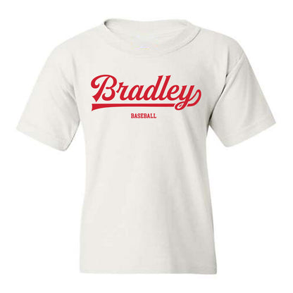 Bradley - NCAA Baseball : Gavin Thompson - Classic Shersey Youth T-Shirt-0