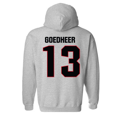 Bradley - NCAA Women's Volleyball : Adeline Goedheer - Classic Shersey Hooded Sweatshirt-1