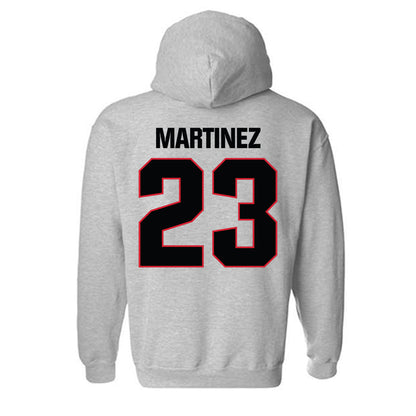 Bradley - NCAA Baseball : Anthony Martinez - Classic Shersey Hooded Sweatshirt-1