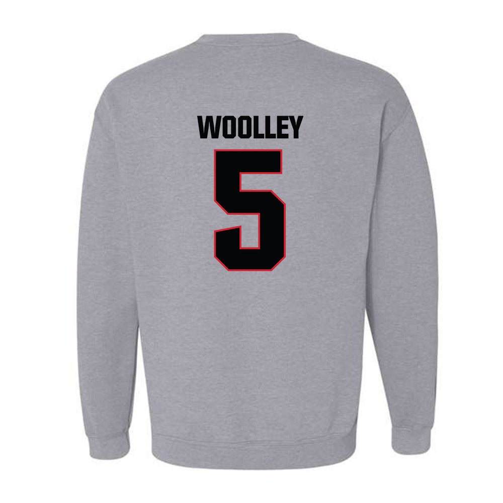 Bradley - NCAA Men's Soccer : Dom Woolley - Classic Shersey Crewneck Sweatshirt-1