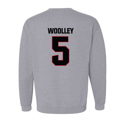 Bradley - NCAA Men's Soccer : Dom Woolley - Classic Shersey Crewneck Sweatshirt-1