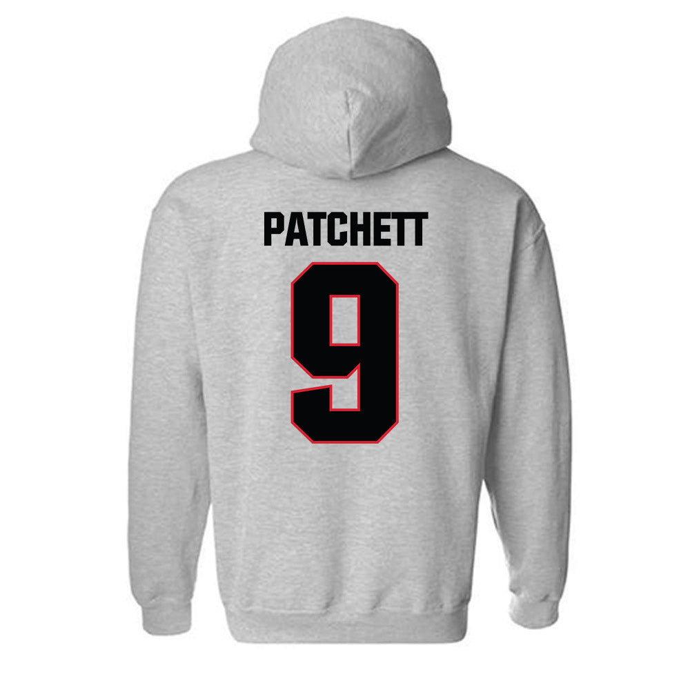 Bradley - NCAA Women's Volleyball : Ava Patchett - Classic Shersey Hooded Sweatshirt-1