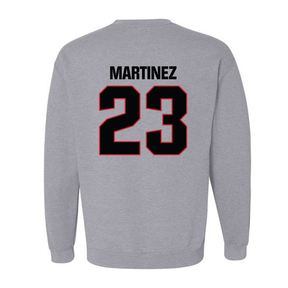 Bradley - NCAA Baseball : Anthony Martinez - Classic Shersey Crewneck Sweatshirt-1