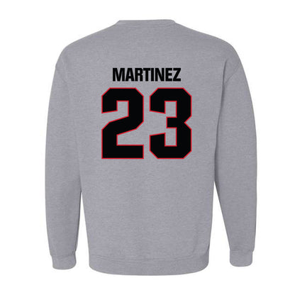 Bradley - NCAA Baseball : Anthony Martinez - Classic Shersey Crewneck Sweatshirt-1