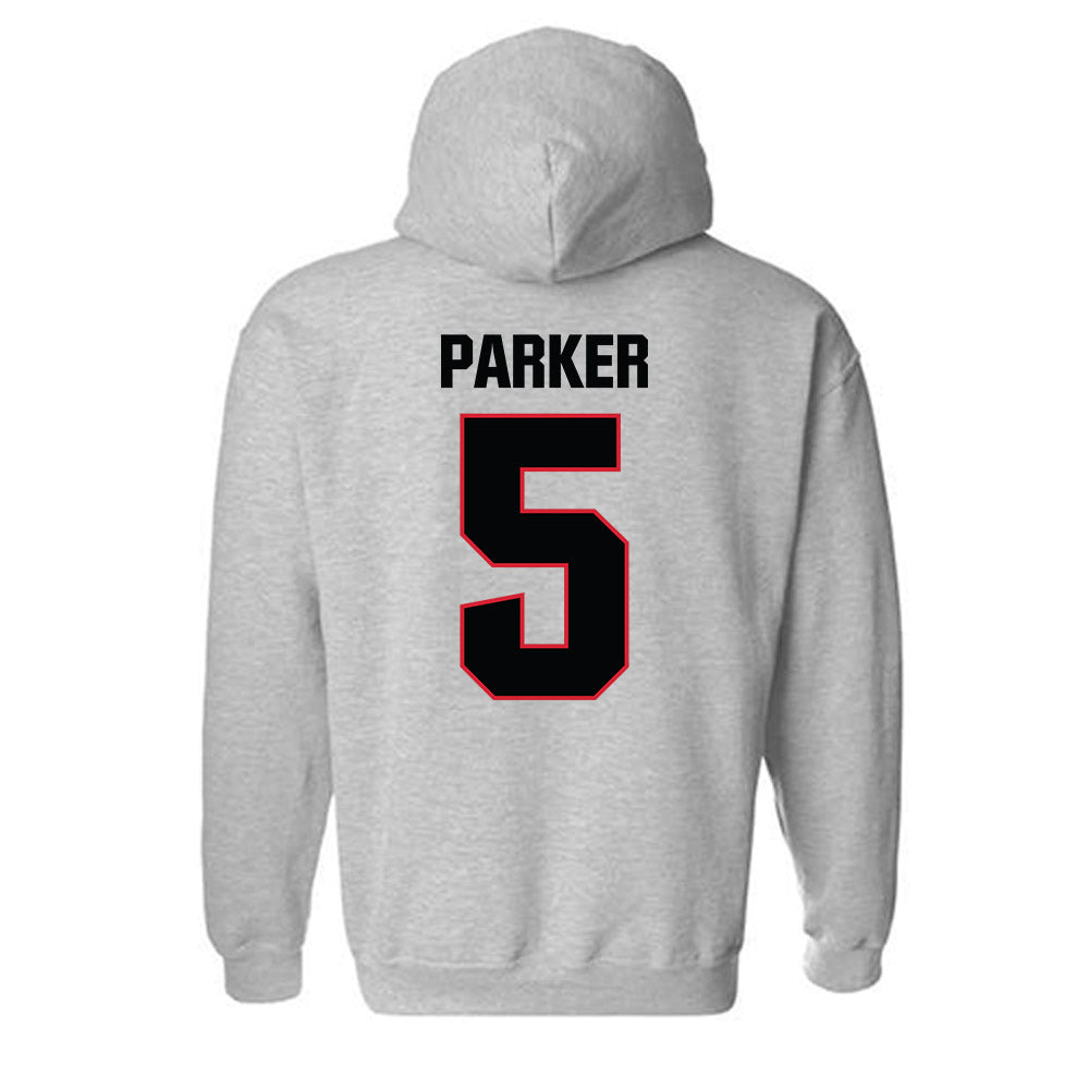 Bradley - NCAA Women's Volleyball : Chloe Parker - Classic Shersey Hooded Sweatshirt-1