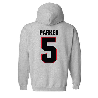 Bradley - NCAA Women's Volleyball : Chloe Parker - Classic Shersey Hooded Sweatshirt-1