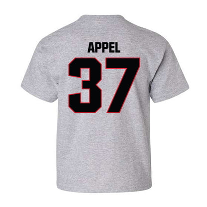 Bradley - NCAA Baseball : Brady Appel - Classic Shersey Youth T-Shirt-1