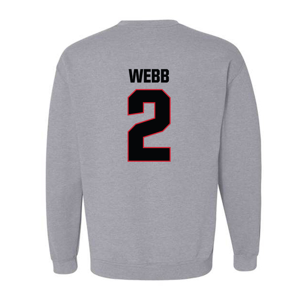 Bradley - NCAA Softball : Hailey Webb - Classic Shersey Crewneck Sweatshirt-1