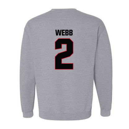 Bradley - NCAA Softball : Hailey Webb - Classic Shersey Crewneck Sweatshirt-1