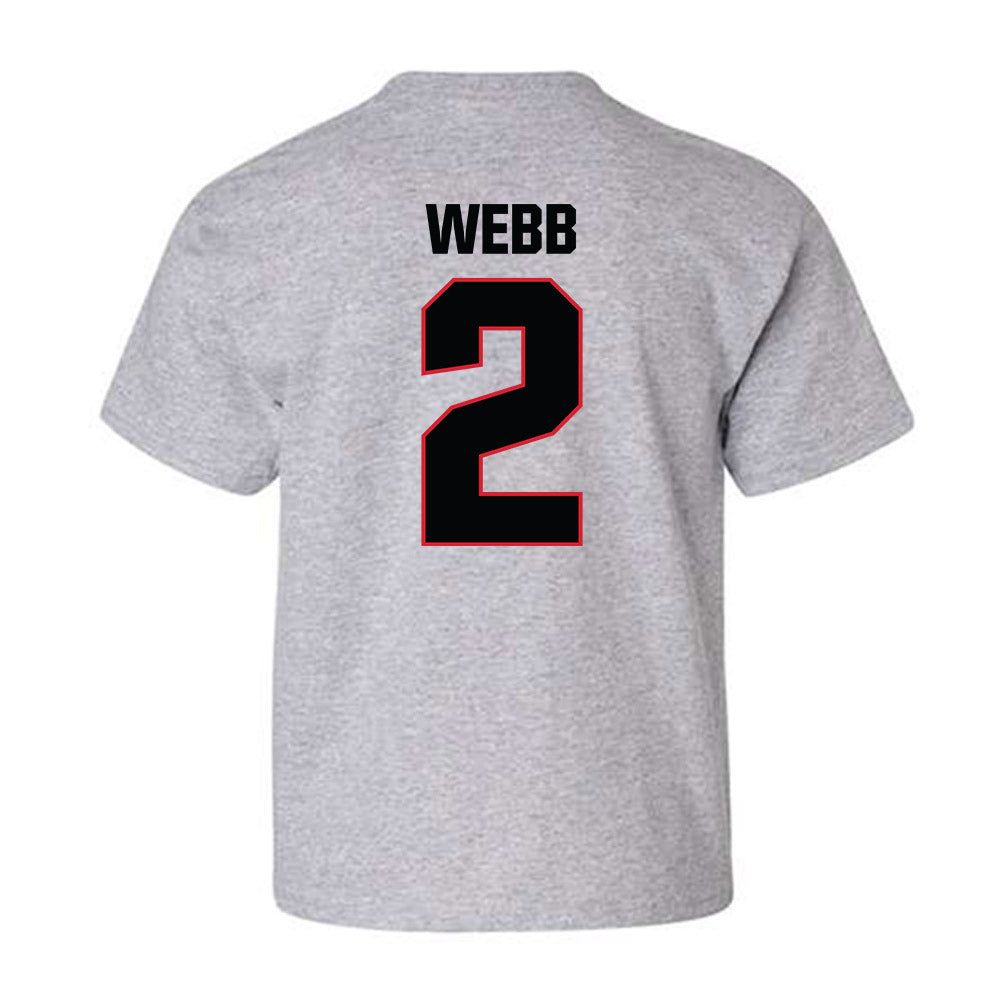 Bradley - NCAA Softball : Hailey Webb - Classic Shersey Youth T-Shirt-1