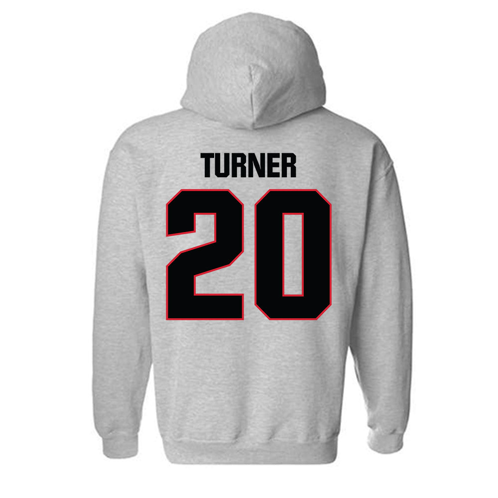 Bradley - NCAA Softball : Olivia Turner - Classic Shersey Hooded Sweatshirt-1