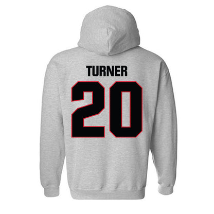 Bradley - NCAA Softball : Olivia Turner - Classic Shersey Hooded Sweatshirt-1