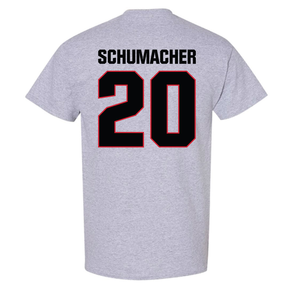 Bradley - NCAA Baseball : Jaxon Schumacher - Classic Shersey T-Shirt-1