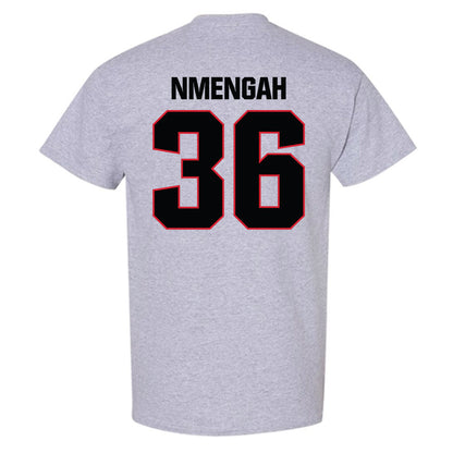 Bradley - NCAA Men's Soccer : Franc Nmengah - Classic Shersey T-Shirt-1