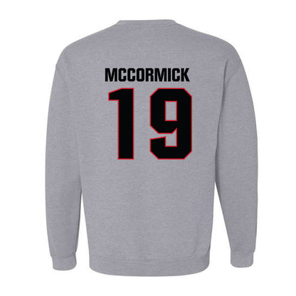 Bradley - NCAA Baseball : Colin McCormick - Classic Shersey Crewneck Sweatshirt-1