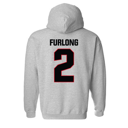 Bradley - NCAA Women's Volleyball : Gracie Furlong - Classic Shersey Hooded Sweatshirt-1